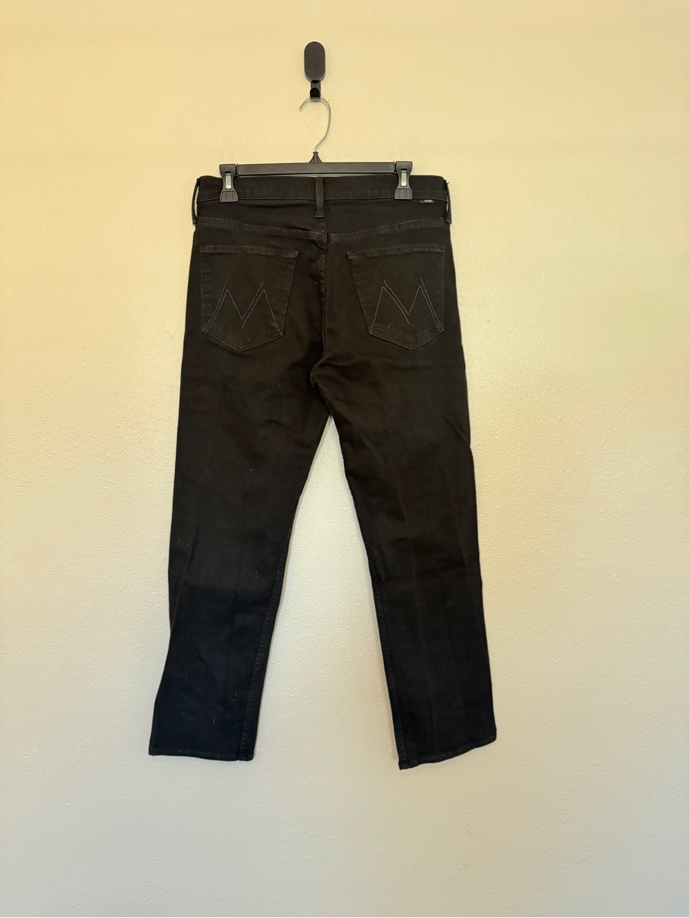 MOTHER The Tomcat Ankle Lasting Impression Black Jeans Size 29 - Picture 3 of 5